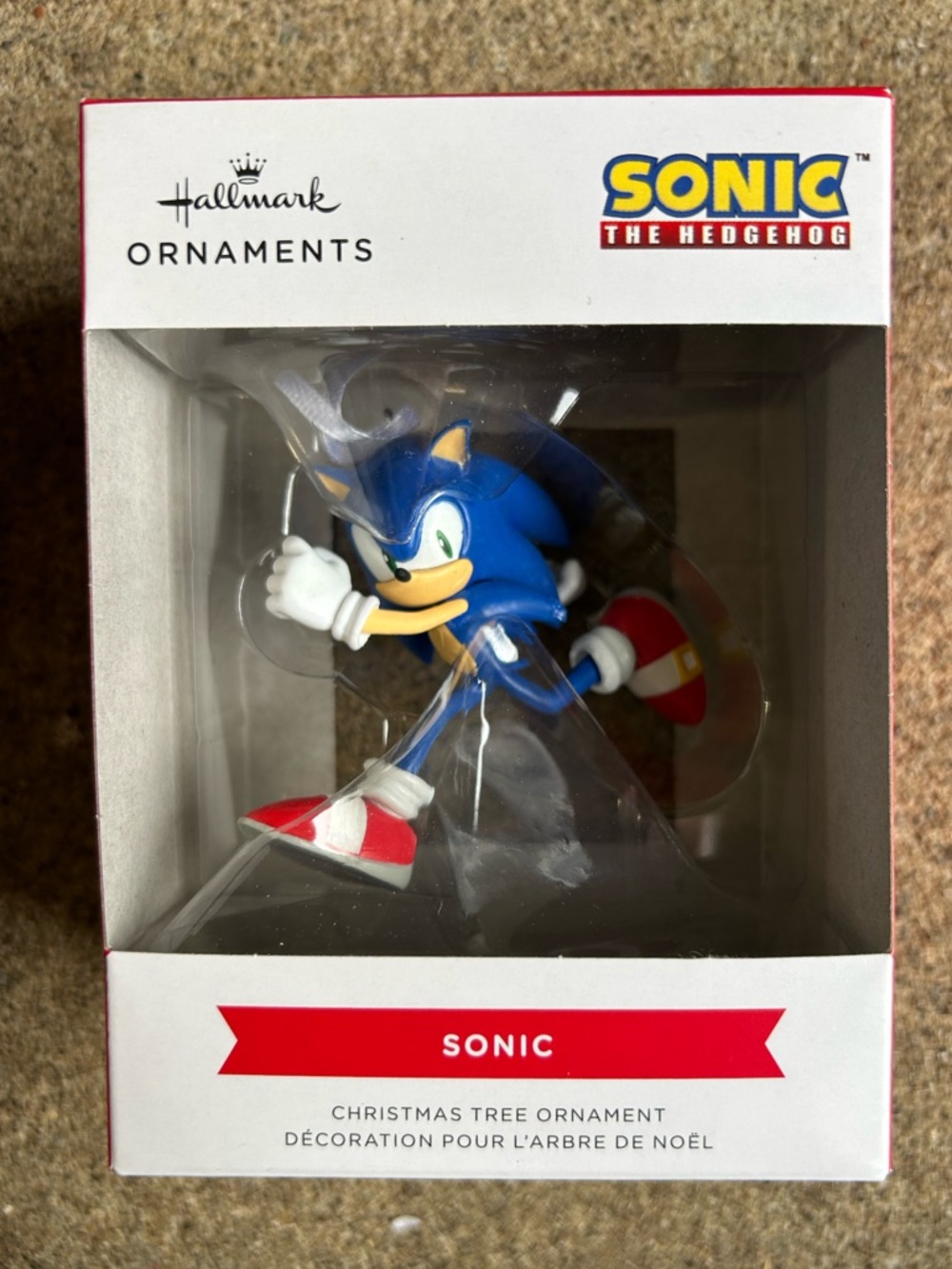 NWT Hallmark SONIC The Hedgehog Ornament